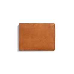 Shinola Monogrammable|Personalizable|Slim Bifold Wallet Tan