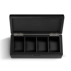 Shinola Shop All|Watch Storage|4 Slot Watch Box Black