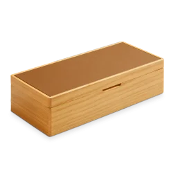 Shinola Shop All|Best Sellers|4 Slot Watch Box Oak / Tan