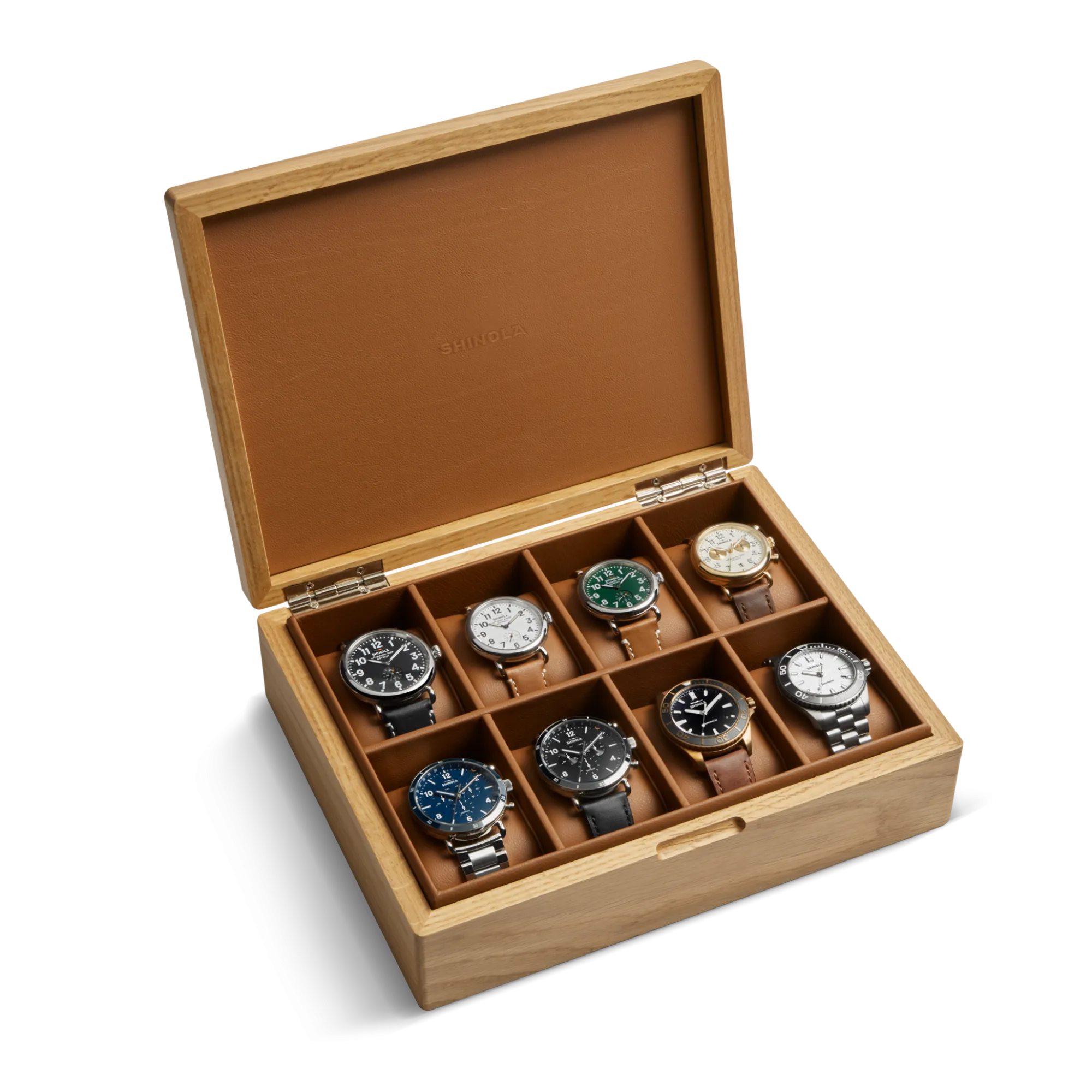 Shinola Shop All|Best Sellers|8 Slot Watch Box