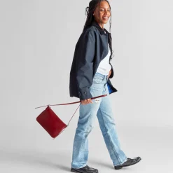 Shinola New Arrivals|Crossbody Bags|Small Bixby Crossbody Ruby