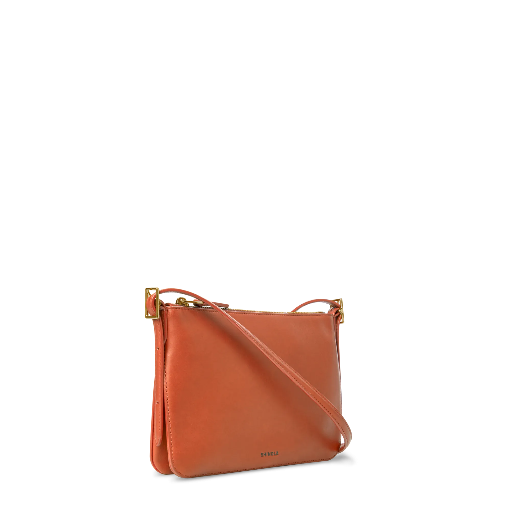 Shinola New Arrivals|Crossbody Bags|Small Bixby Crossbody Rust