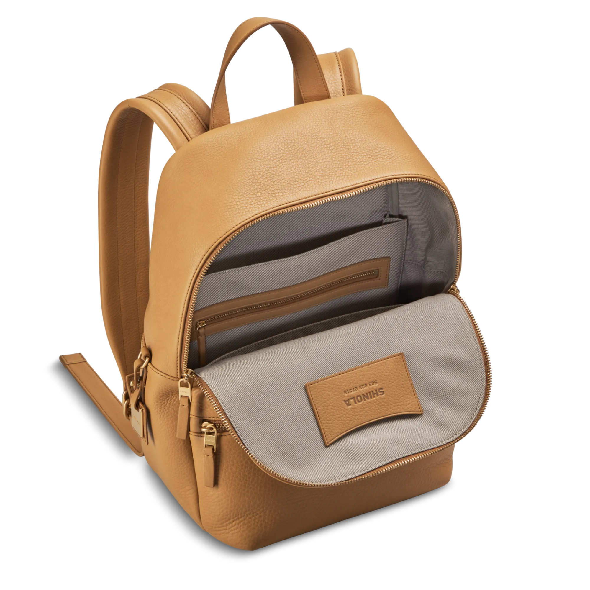 Shinola Backpacks|New Arrivals|Small Runwell Backpack Honey