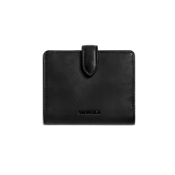 Shinola New Arrivals|Wallets|Small Snap Wallet Black
