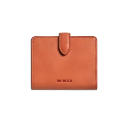 Shinola New Arrivals|Wallets|Small Snap Wallet Rust