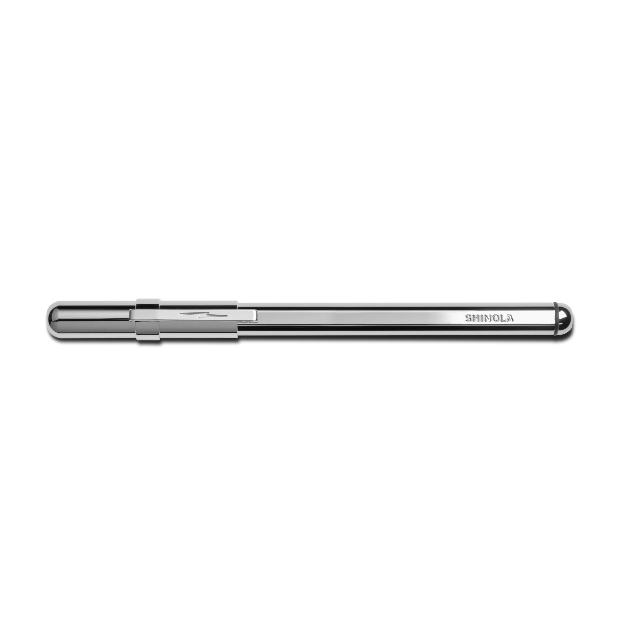Shinola Shop All Stationery|Personalizable|Stainless Steel Studio Pen Polished Silver