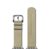Shinola Shop All Straps|Nylon|Strap: 24/24 Nylon, SW Split G10, Vintage, Silver