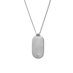Shinola Engravable|Necklaces|Tag Curb Chain Necklace