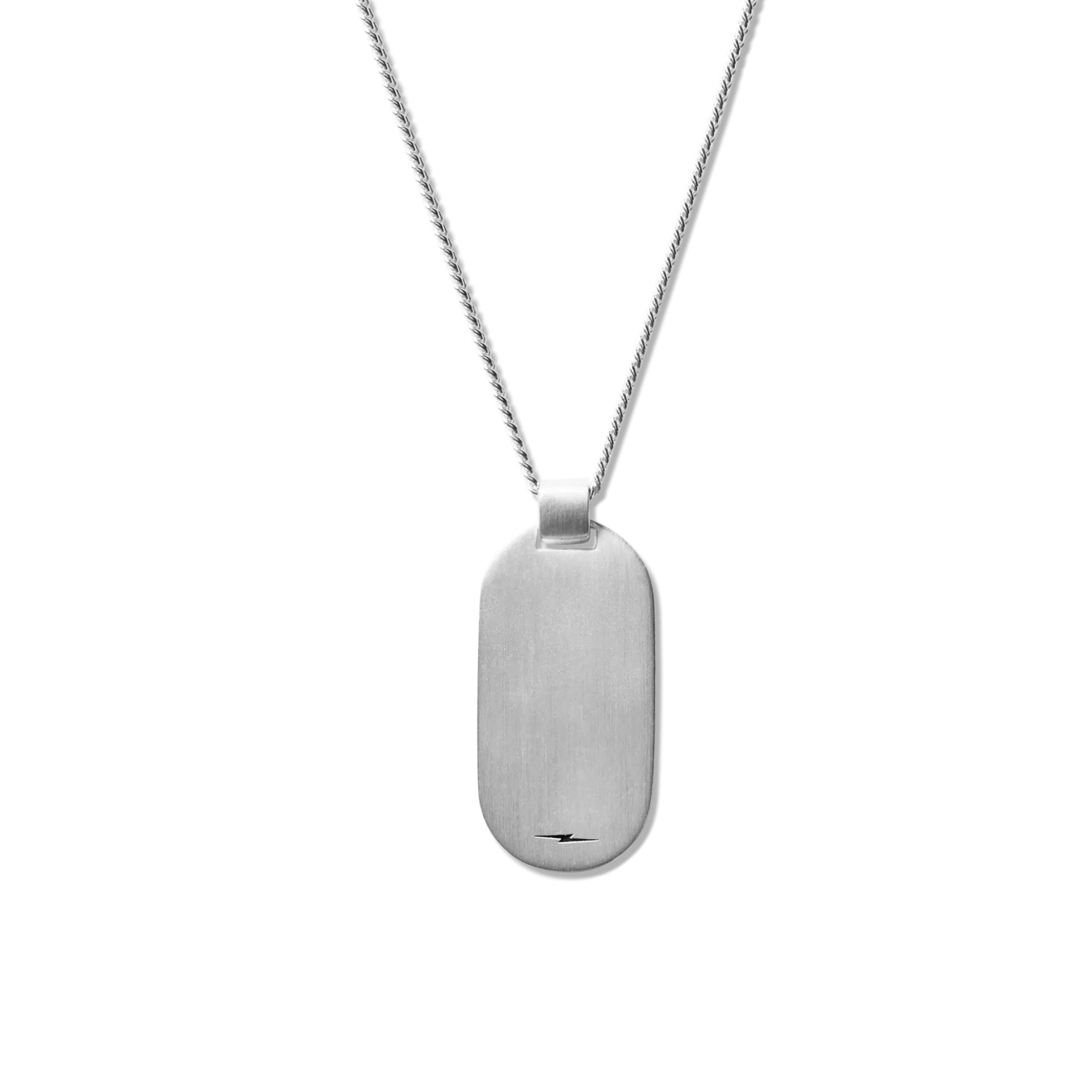 Shinola Engravable|Necklaces|Tag Curb Chain Necklace
