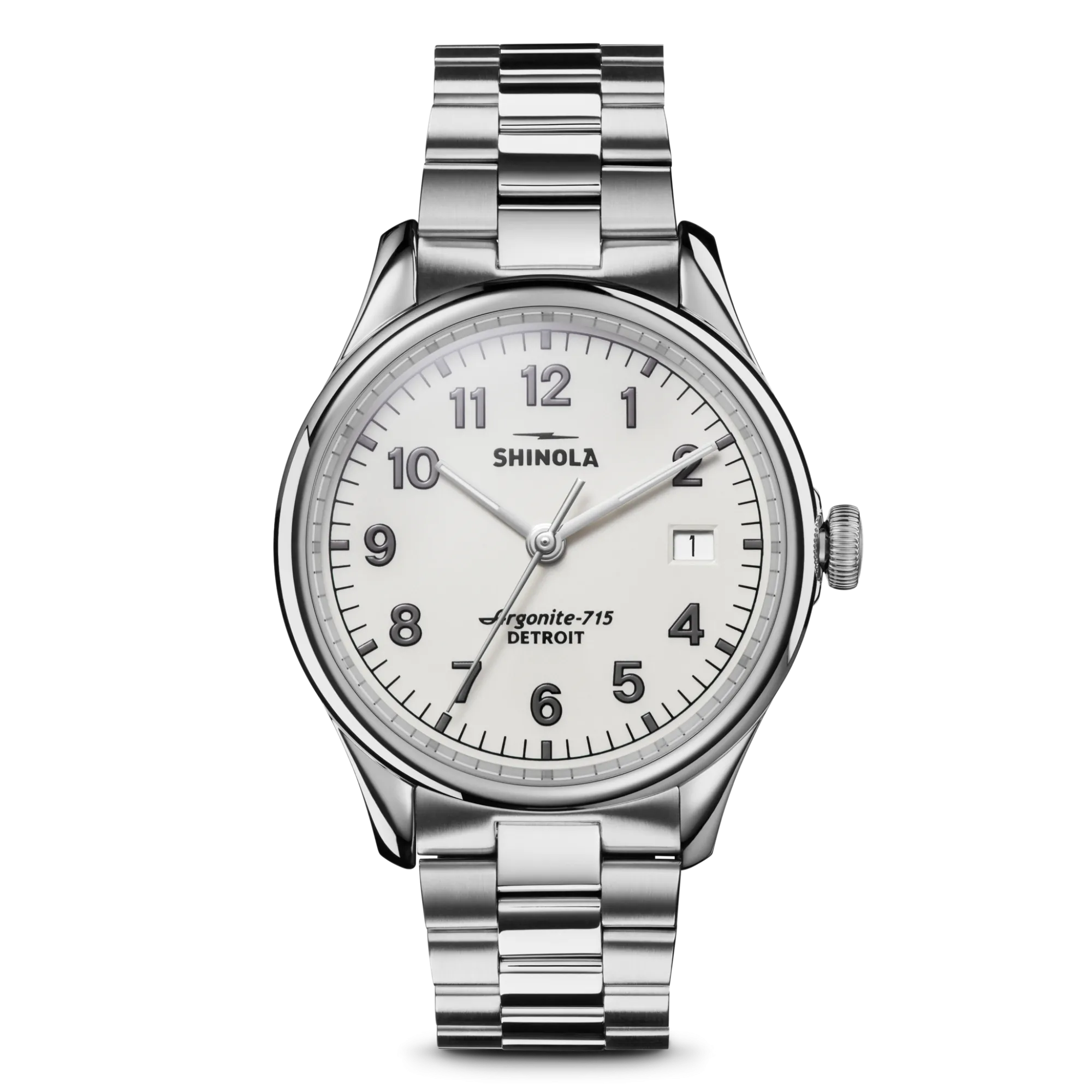 Shinola Personalizable|Men'S Watches|Vinton Watch Alabaster