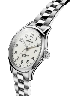 Shinola Personalizable|Men'S Watches|Vinton Watch Alabaster