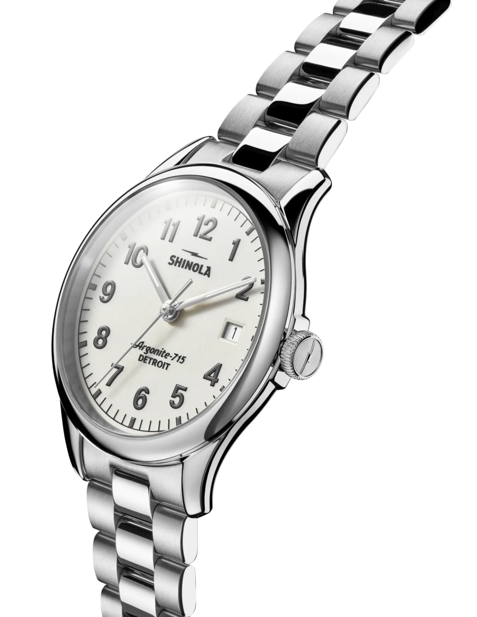 Shinola Personalizable|Men'S Watches|Vinton Watch Alabaster