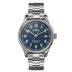 Shinola Personalizable|Men'S Watches|Vinton Watch Midnight Blue