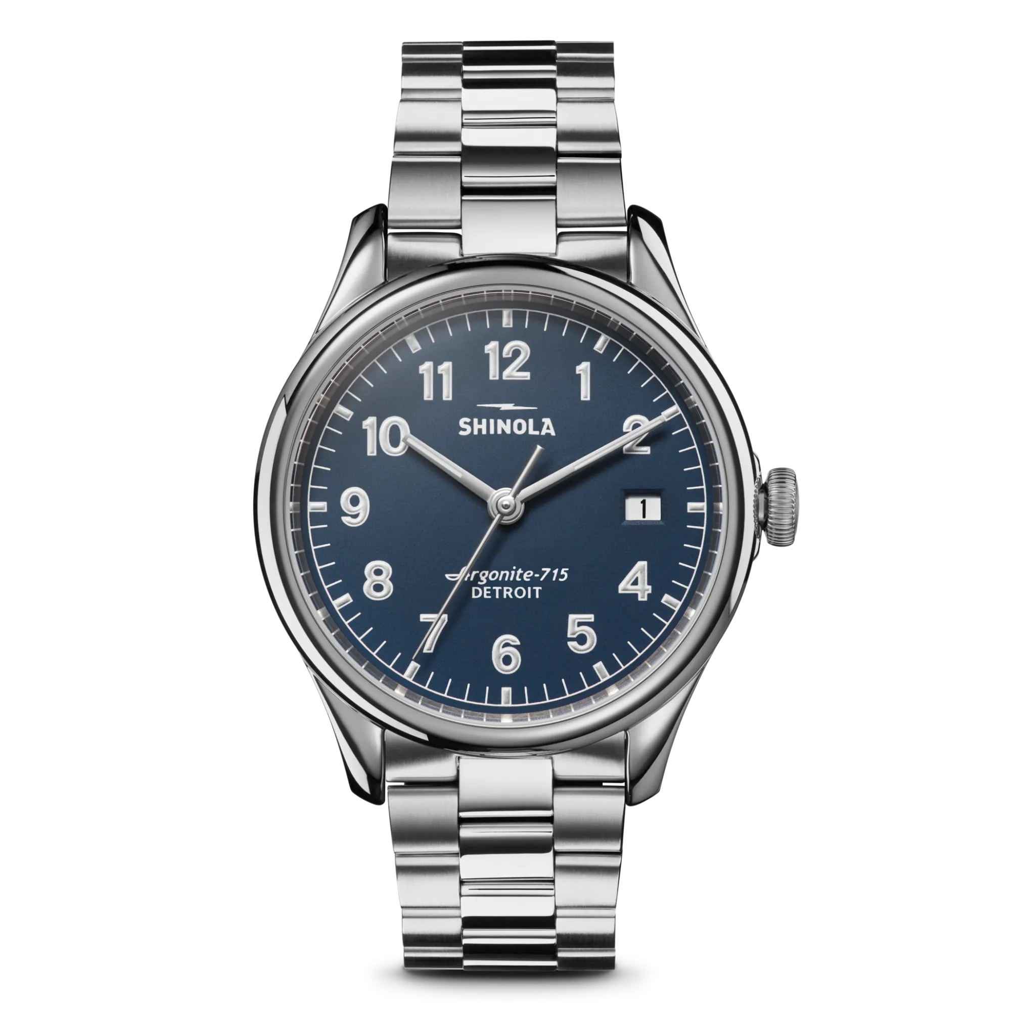 Shinola Personalizable|Men'S Watches|Vinton Watch Midnight Blue