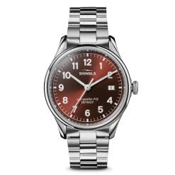 Shinola Women'S Watches|Personalizable|Vinton Watch Whiskey