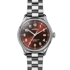 Shinola Women'S Watches|Personalizable|Vinton Watch Whiskey