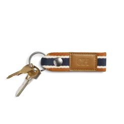 Shinola Monogrammable|Personalizable|Webbing Keychain