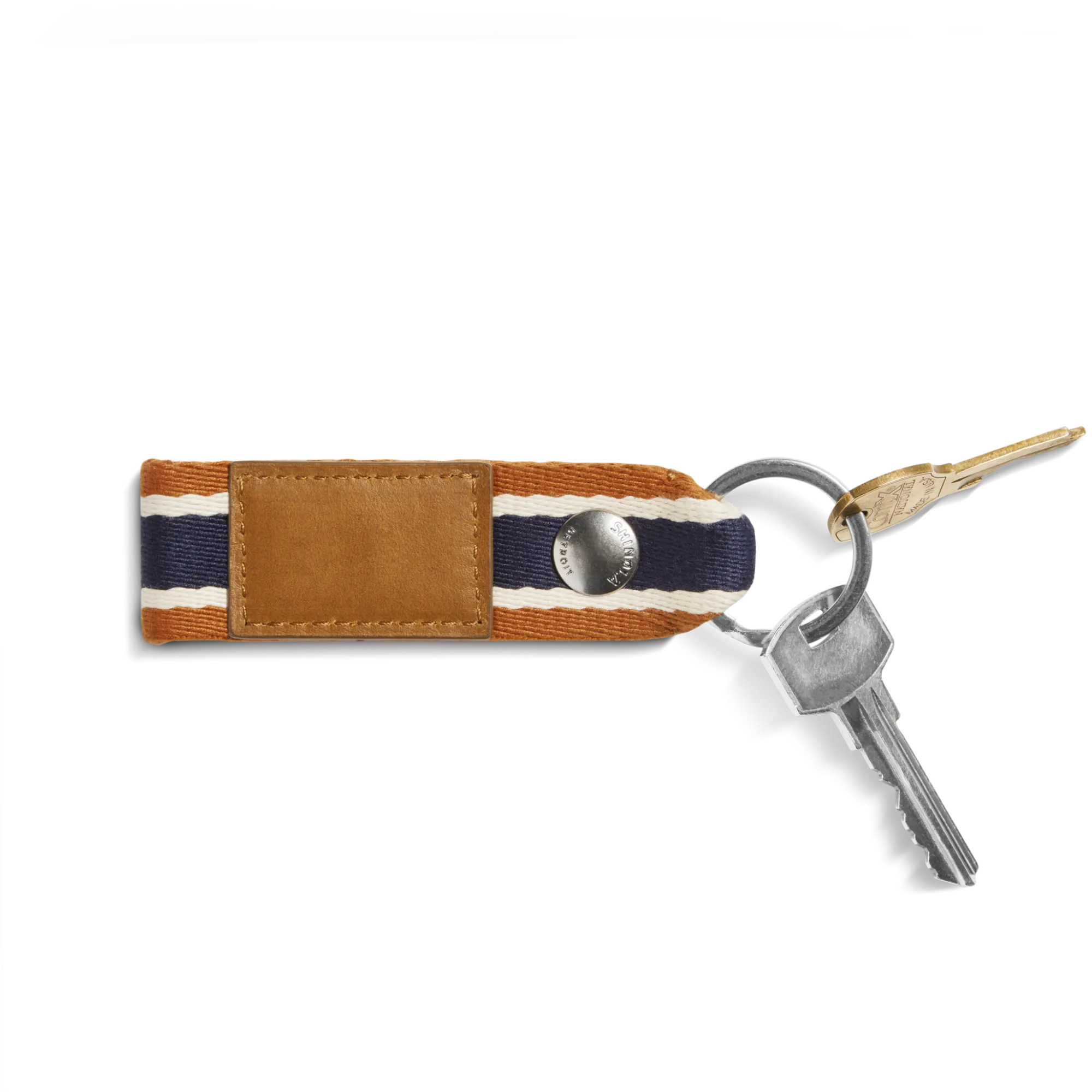 Shinola Monogrammable|Personalizable|Webbing Keychain