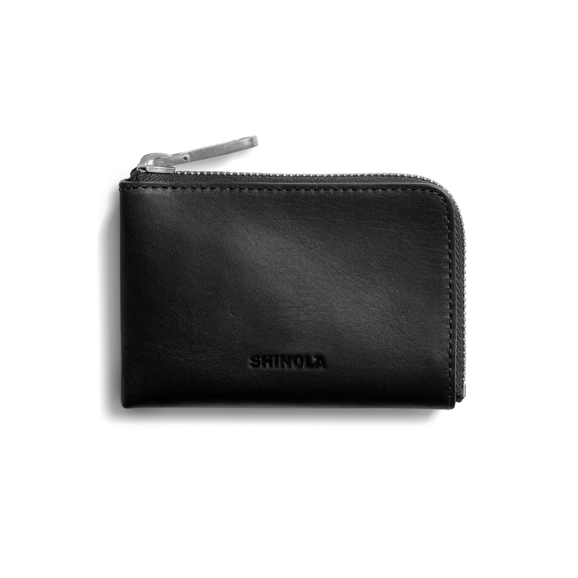 Shinola Shop All Men'S Leather & Bags|Wallets|Zip Key Wallet Black