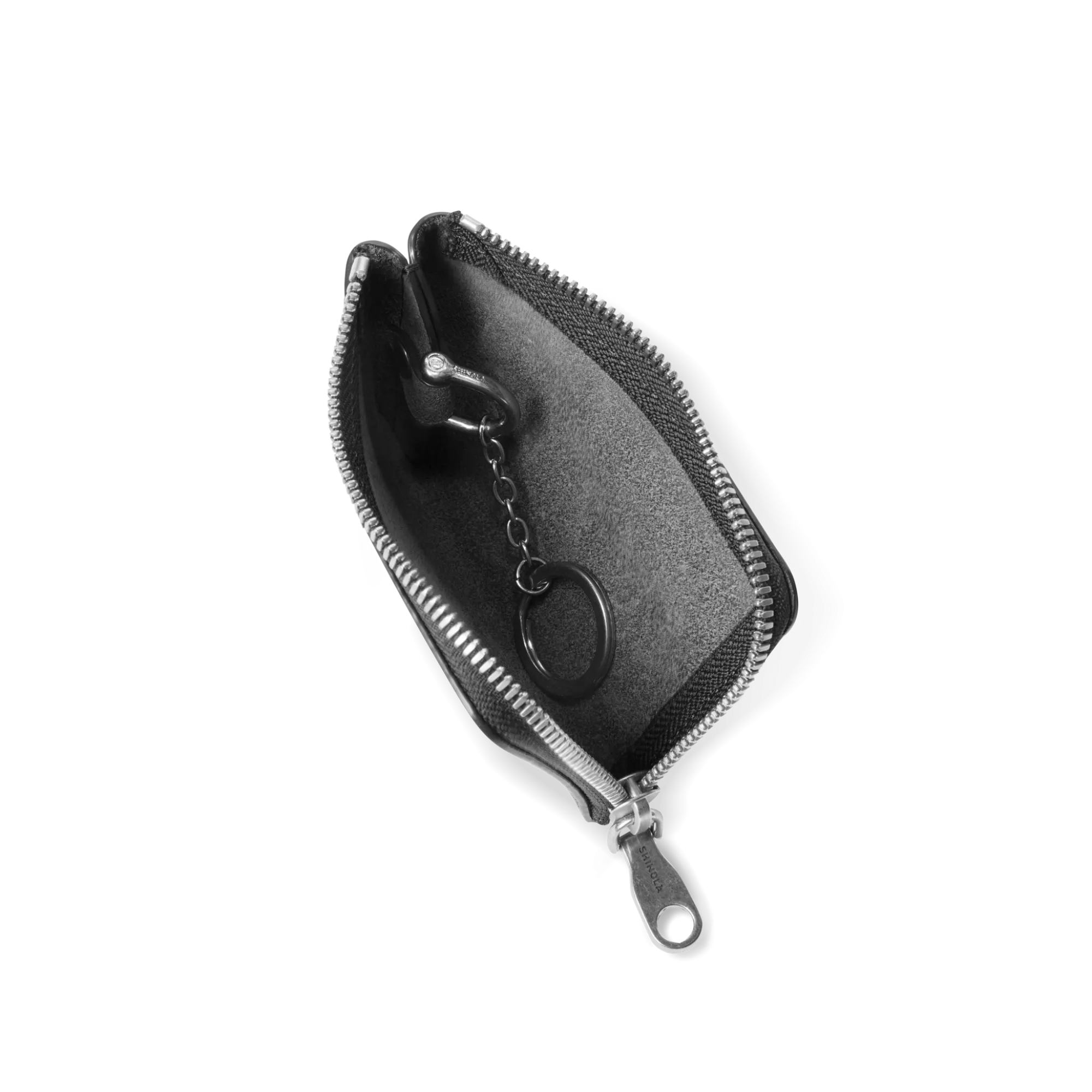 Shinola Shop All Men'S Leather & Bags|Wallets|Zip Key Wallet Black