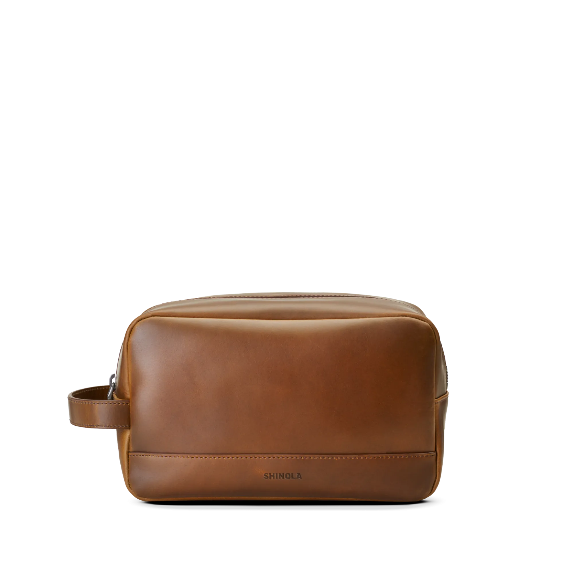 Shinola Best Sellers|Shop All Men'S Leather & Bags|Zip Travel Kit Medium-Brown