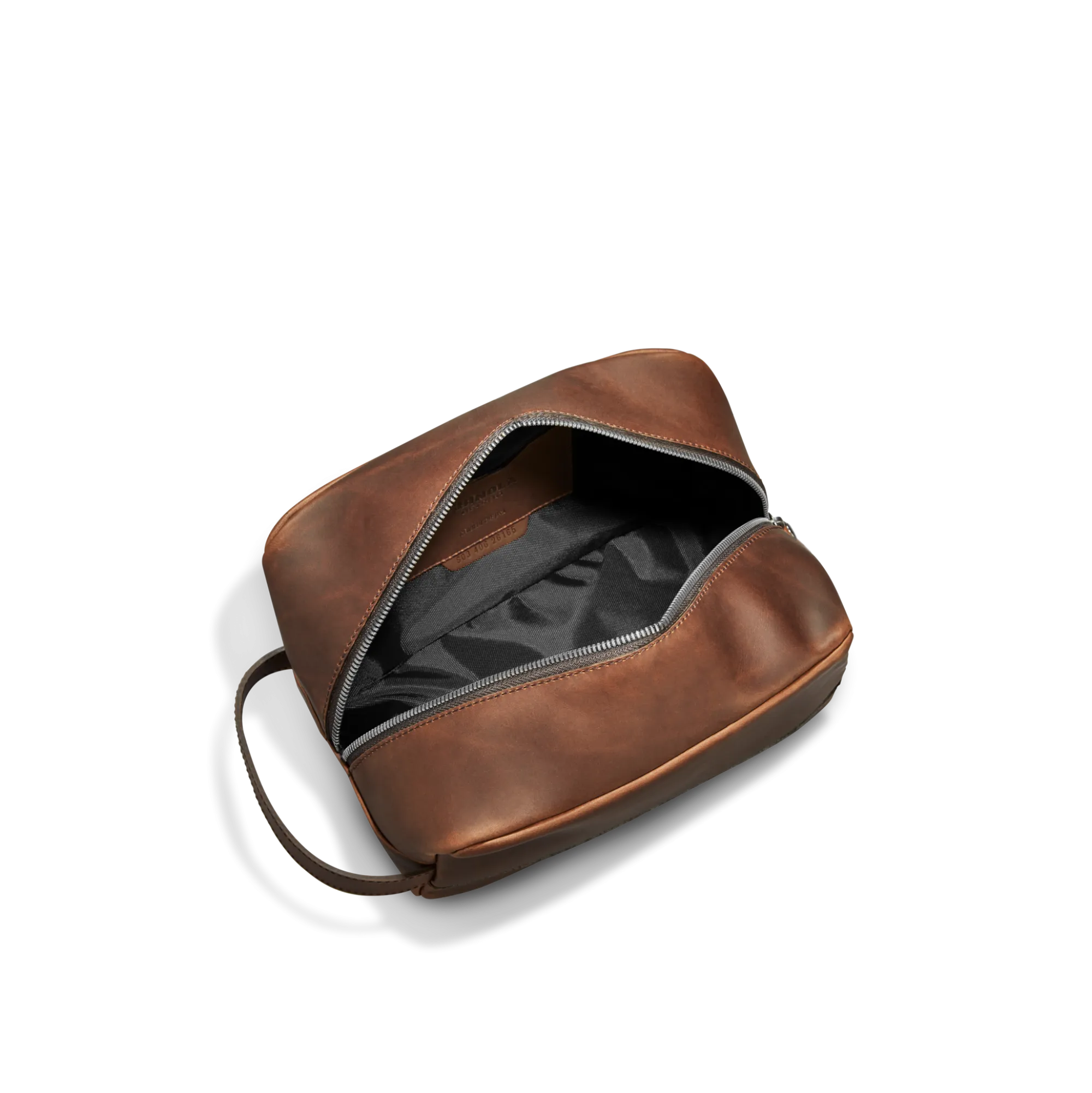 Shinola Best Sellers|Shop All Men'S Leather & Bags|Zip Travel Kit Medium-Brown